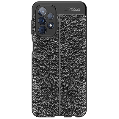 Cazy TPU Hoesje Soft Design geschikt voor Samsung Galaxy A23 - Zwart