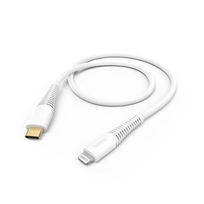 Hama USB-C naar Lightning kabel - MFI gecertificeerd - 150cm - Wit