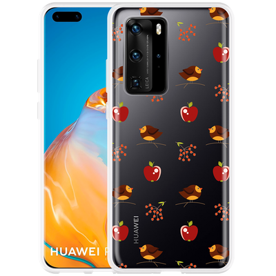 Cazy Hoesje geschikt voor Huawei P40 Pro - Apples and Birds