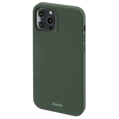 Hama MagCase Finest Feel Pro Cover Hoesje geschikt voor Apple iPhone 12 / 12 Pro - Groen