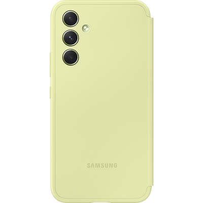 Samsung Hoesje geschikt voor Galaxy A54 - Smart View Wallet Case - Groen