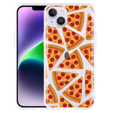 Hoesje geschikt voor iPhone 14 Plus - Pizza Party