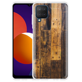 Hoesje geschikt voor Samsung Galaxy M12 - Special Wood