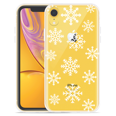 Cazy Hoesje geschikt voor iPhone Xr - Snow