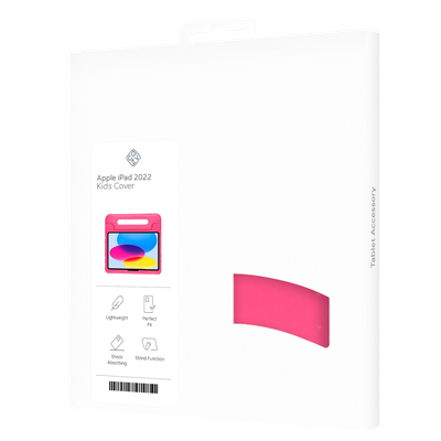 Cazy Kinderhoes geschikt voor iPad 2022 (10th Gen) - Classic Kids Case Cover - Roze