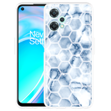 Hoesje geschikt voor OnePlus Nord CE 2 Lite - Blue Marble Hexagon