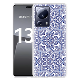 Hoesje geschikt voor Xiaomi 13 Lite Delfts Blauw II