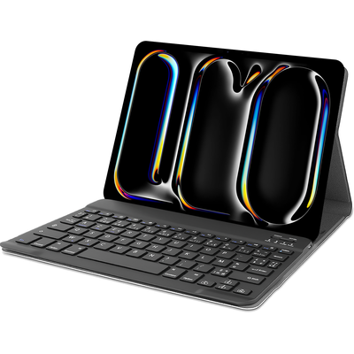 Cazy Hoes met Toetsenbord geschikt voor iPad Pro 11 2024 (5th Gen) - Azerty indeling - Zwart