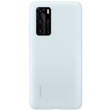 Huawei Hoes geschikt voor P40 - Silicon Protective Case - Airy Blauw