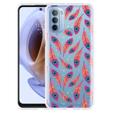 Hoesje geschikt voor Motorola Moto G41 - Feather Art