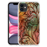 Hoesje geschikt voor iPhone 11 - Abstract Colorful