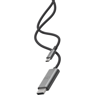 LINQ Connects USB-C naar Display Port Kabel (8K/60Hz) - 2 meter - zwart