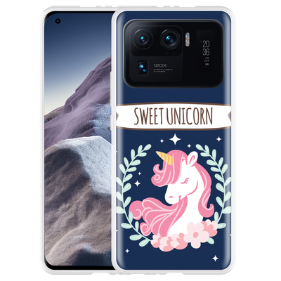 Cazy Hoesje geschikt voor Xiaomi Mi 11 Ultra - Sweet Unicorn