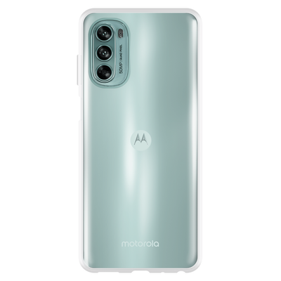 Cazy TPU Hoesje met Koord geschikt voor Motorola Moto G62 5G - Transparant