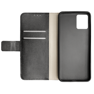 Cazy Wallet Classic Hoesje geschikt voor Motorola Moto G13 4G - Zwart