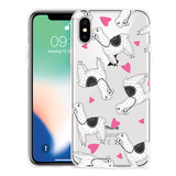 Hoesje geschikt voor iPhone Xs - Alpaca