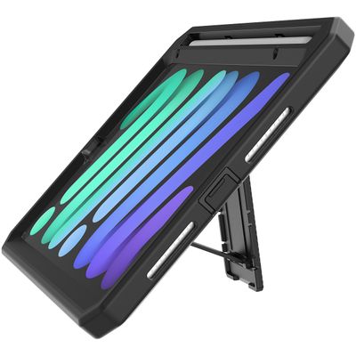 Cazy Heavy Duty Hoes geschikt voor iPad Mini 2022 (6th Gen) - Zwart