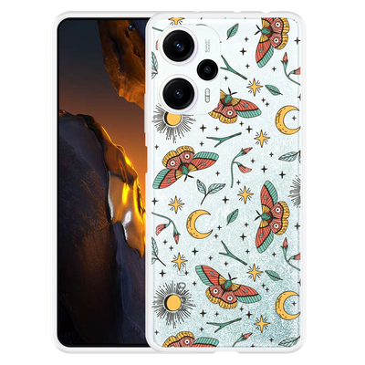 Cazy Hoesje geschikt voor Poco F5 Magisch Patroon