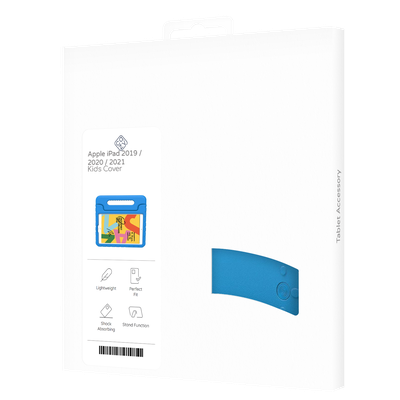 Cazy Classic Kinderhoes geschikt voor iPad 2021 (9th Gen)/2020 (8th Gen)/iPad 2019 (7th Gen) - Blauw