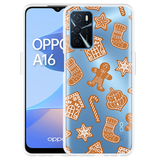 Hoesje geschikt voor Oppo A16/A16s - Christmas Cookies