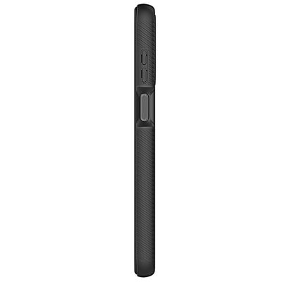 Cazy 360 Defense hoesje geschikt voor Motorola Moto G22 - met ingebouwde screenprotector - Zwart