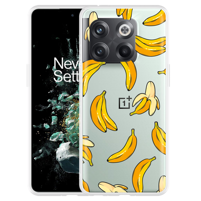 Cazy Hoesje geschikt voor OnePlus 10T - Banana