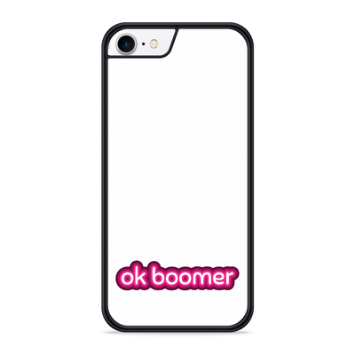 Cazy Hardcase hoesje geschikt voor iPhone 8 - OK Boomer