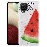 Hoesje geschikt voor Samsung Galaxy A12 - Watermeloen Party