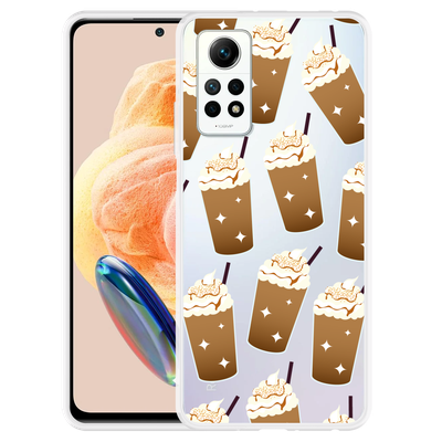 Cazy Hoesje geschikt voor Xiaomi Redmi Note 12 Pro 4G Frappuccino's