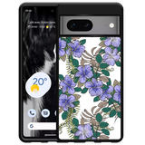 Hardcase hoesje geschikt voor Google Pixel 7 - Purple Flowers