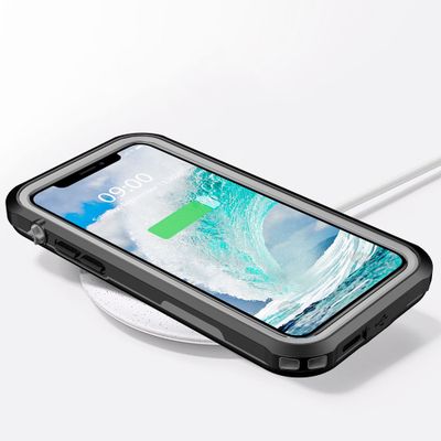 Cazy Waterdicht Hoesje geschikt voor iPhone 12 Mini - Zwart