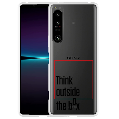 Cazy Hoesje geschikt voor Sony Xperia 1 IV - Think out the Box