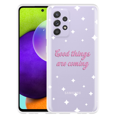 Cazy Hoesje geschikt voor Samsung Galaxy A52 4G/A52 5G - Good Things