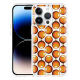 Hoesje geschikt voor iPhone 14 Pro - 70s Oranje