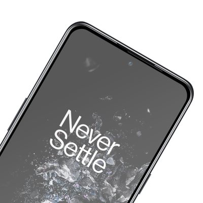 Cazy Tempered Glass Screen Protector geschikt voor OnePlus 10T - Zwart - 2 stuks