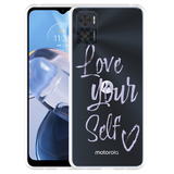 Hoesje geschikt voor Motorola Moto E22/E22i Love Yourself