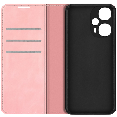 Cazy Wallet Magnetic Hoesje geschikt voor Xiaomi Poco F5 - Roze