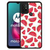 Hardcase hoesje geschikt voor Motorola Moto G10 - Watermeloen