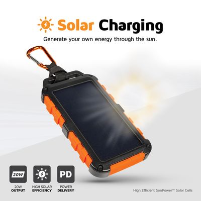 Xtorm Solar Charger Powerbank - 10.000 mAh 20W