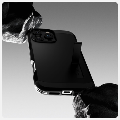 Spigen Hoesje geschikt voor iPhone 16 Pro Max - Tough Armor MagFit - Zwart