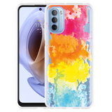 Hoesje geschikt voor Motorola Moto G41 - Color Splatters