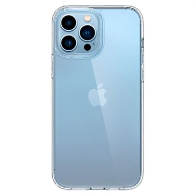 Hoesje geschikt voor iPhone 13 Pro Spigen Ultra Hybrid Case - Transparant