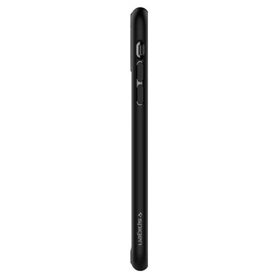 Hoesje geschikt voor iPhone 11 - Spigen Ultra Hybrid Case - Zwart