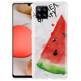Hoesje geschikt voor Samsung Galaxy A42 - Watermeloen Party