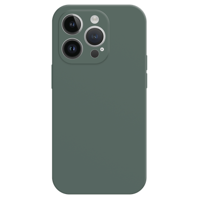 Cazy Soft Color TPU Hoesje geschikt voor iPhone 14 Pro - Groen