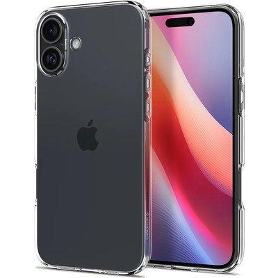 Spigen Hoesje geschikt voor iPhone 16 - Liquid Crystal - Transparant