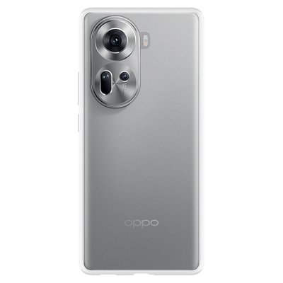 Just in Case Oppo Reno11 - Soft TPU Case with Necklace Strap - Clear