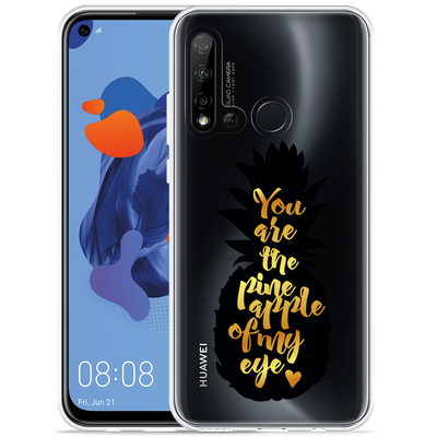 Cazy Hoesje geschikt voor Huawei P20 Lite 2019 - Big Pineapple