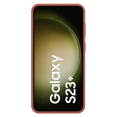 Cazy Soft Color TPU Hoesje geschikt voor Samsung Galaxy S23+ - Rood