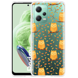 Hoesje geschikt voor Xiaomi Redmi Note 12 Cute Owls